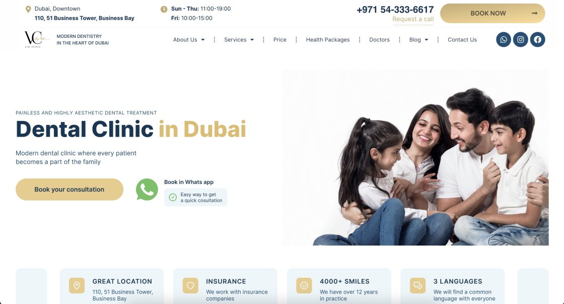 VIE Clinic – Dentistry in Dubai