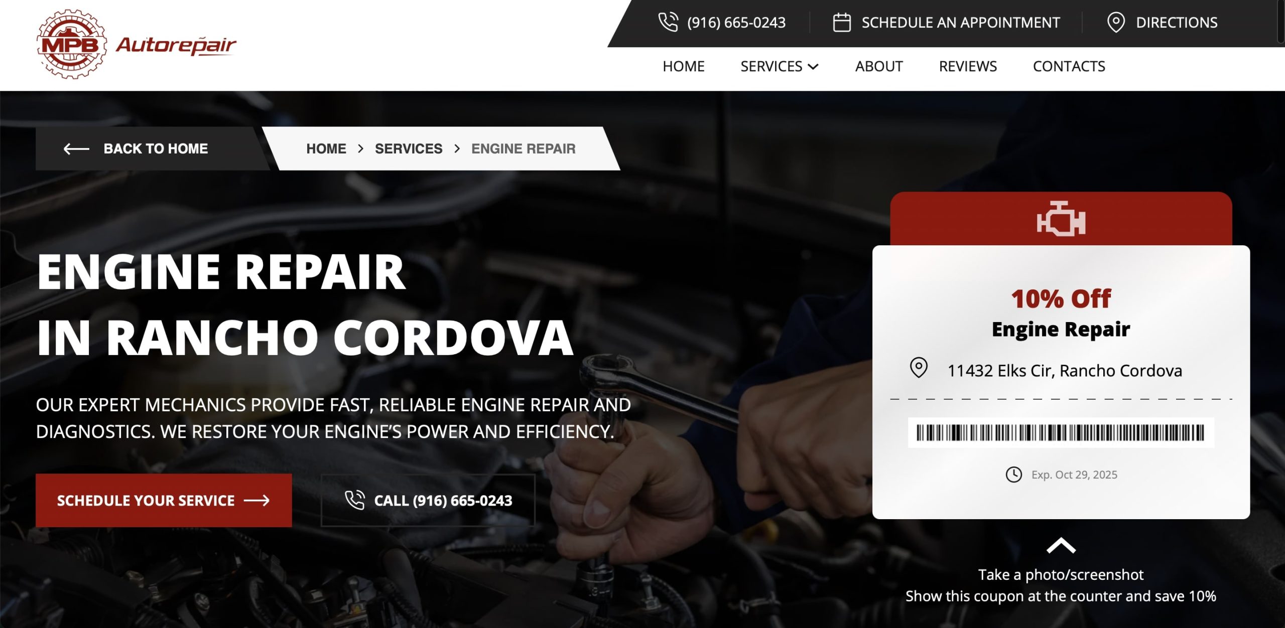MPB – Service Page MPB - Service Page