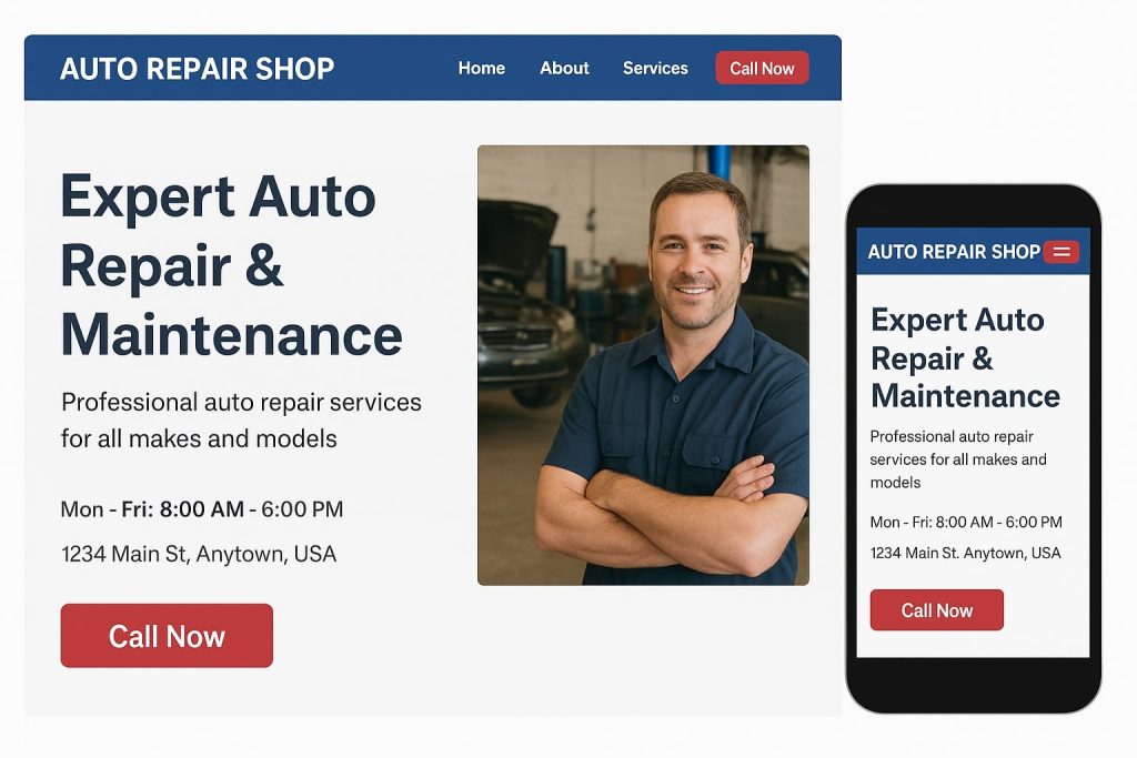 Website Automotive Elements