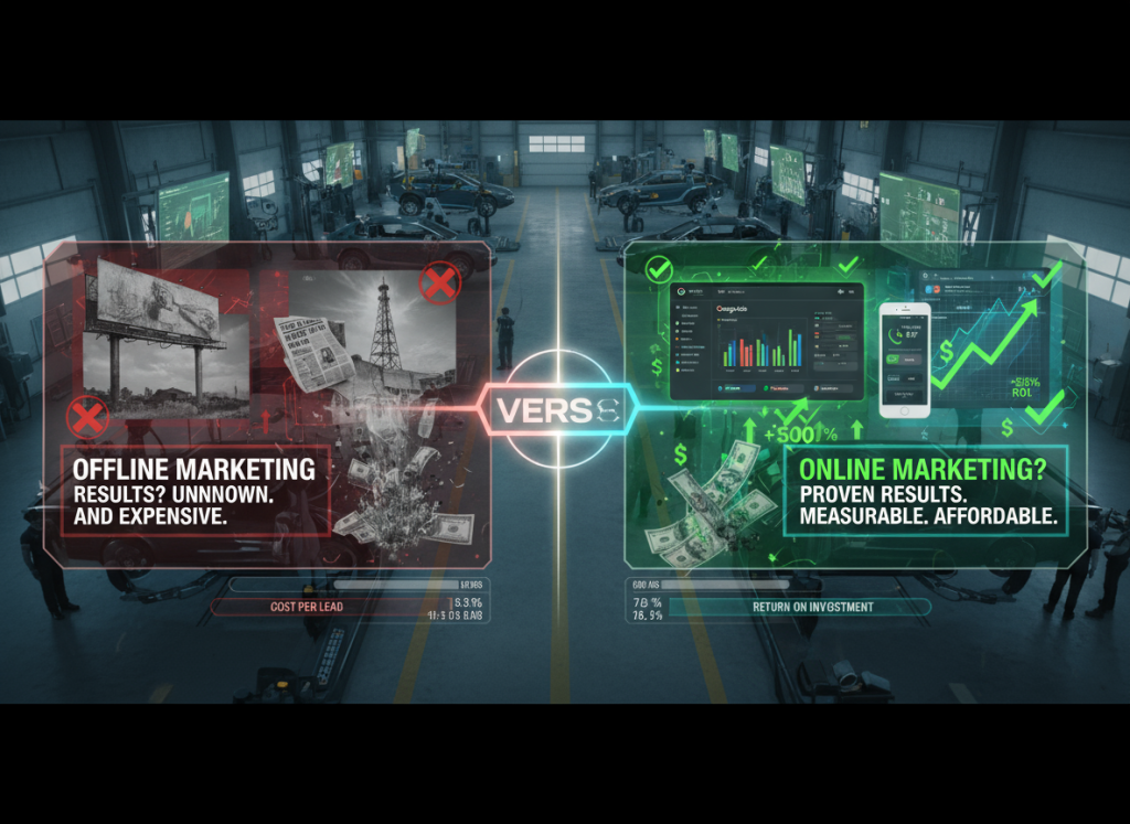 Managing a Shop? Here’s Whether to Start with Offline or Online Marketing First