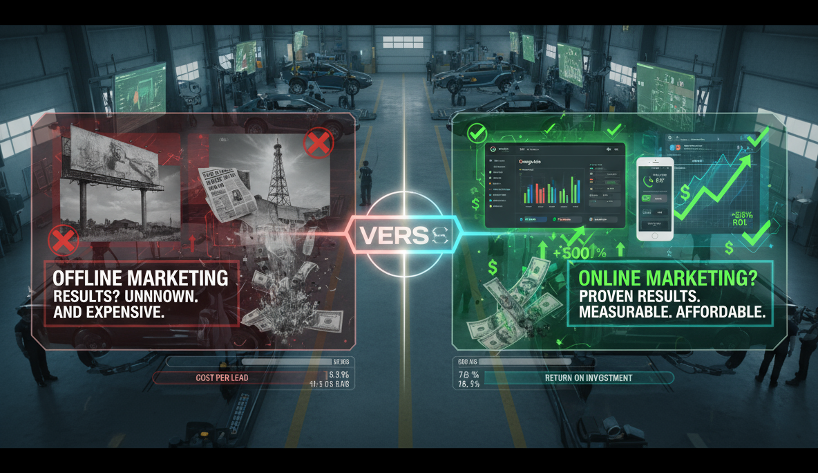 Managing a Shop? Here’s Whether to Start with Offline or Online Marketing First