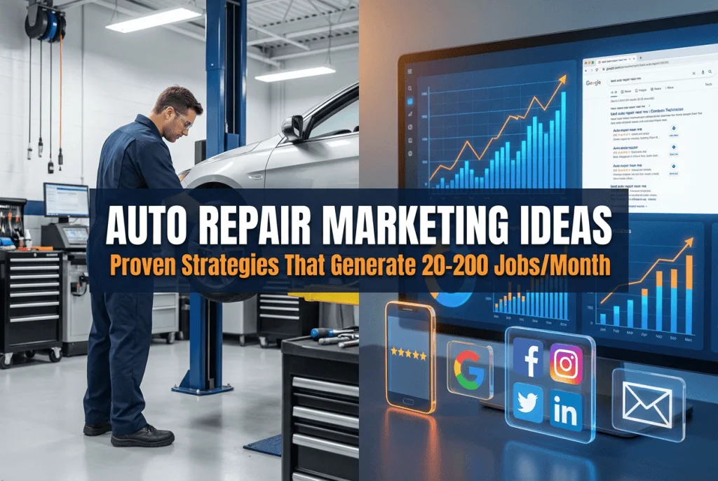 The Best Marketing Ideas for Auto Repair Shops: Proven Strategies to Increase Car Count