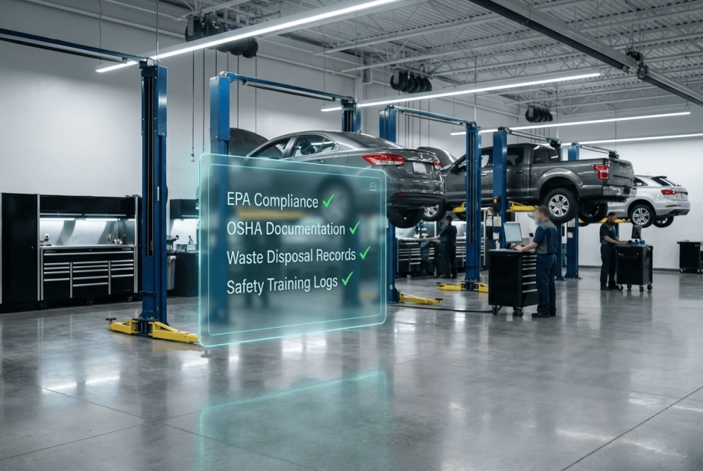 The Compliance Checklist Every Multi-Bay Shop Owner Needs to Avoid Costly Fines