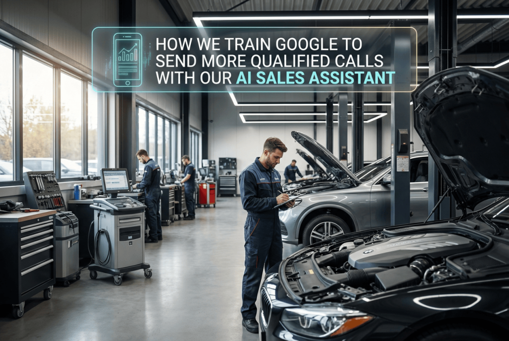 How We Train Google to Send More Qualified Calls with Our AI Sales Assistant