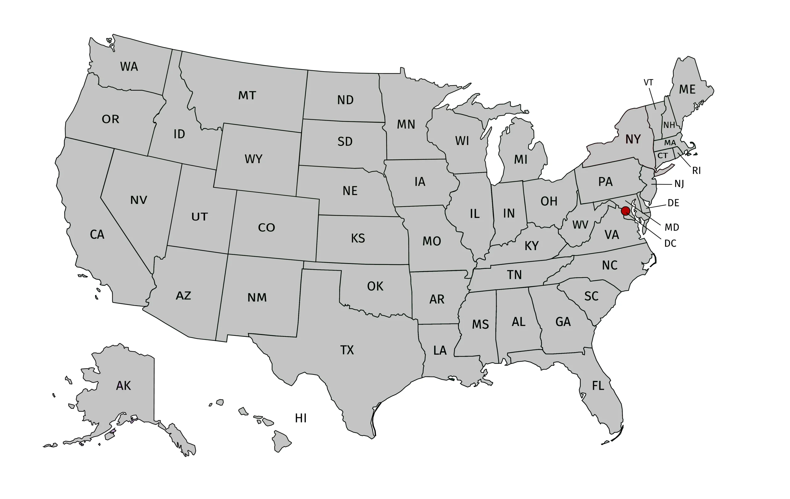 us map